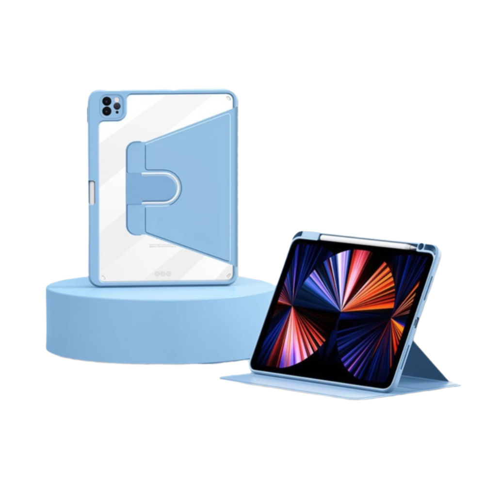 Ốp lưng iPad xoay 360 AstroMazing DIY3 viền khay bút chống sốc