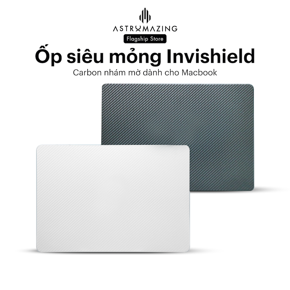 Ốp bảo vệ Macbook InviShield siêu mỏng by AstroMazing