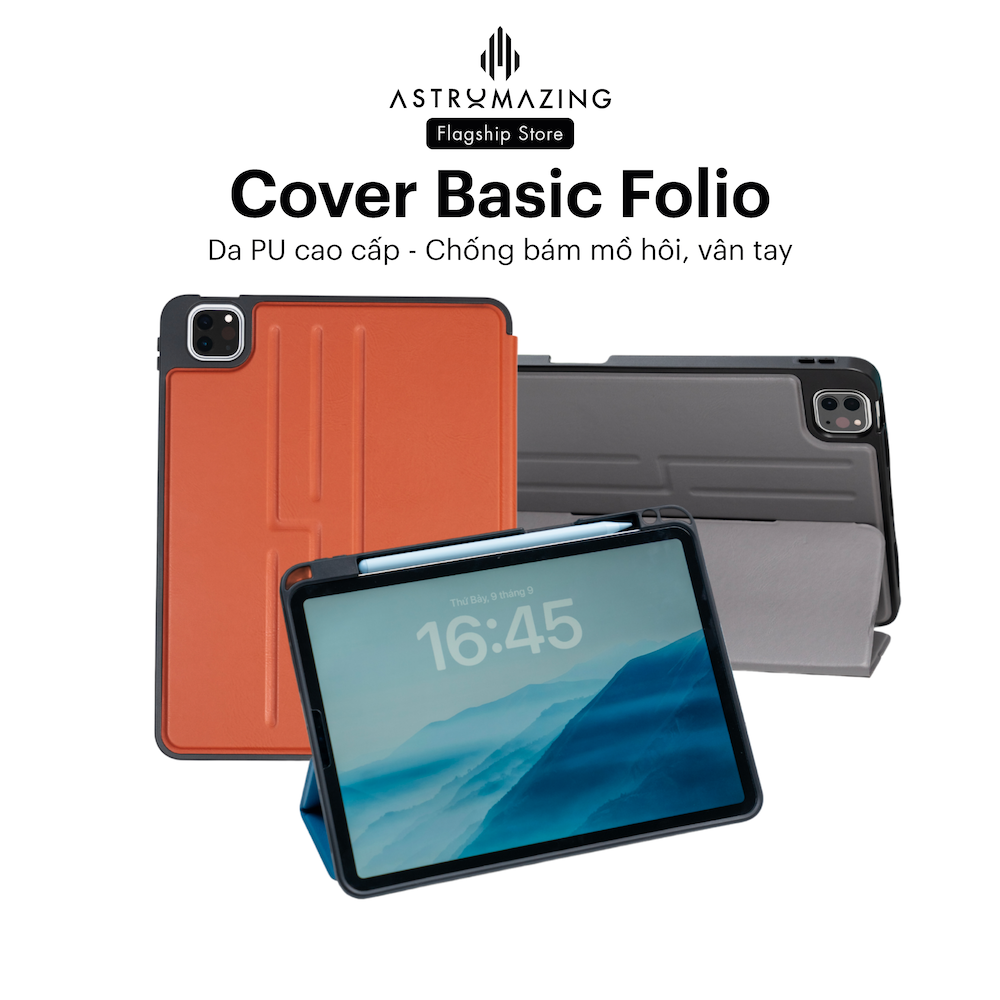 Bao da iPad AstroMazing Cover Basic Folio có khay bút