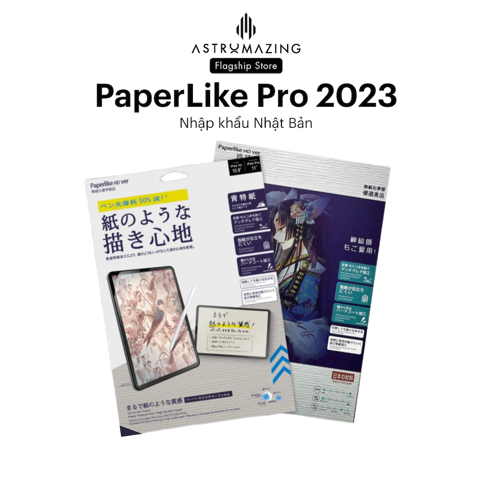 Miếng dán màn hình iPad PaperLike Pro nhập khẩu Nhật Bản