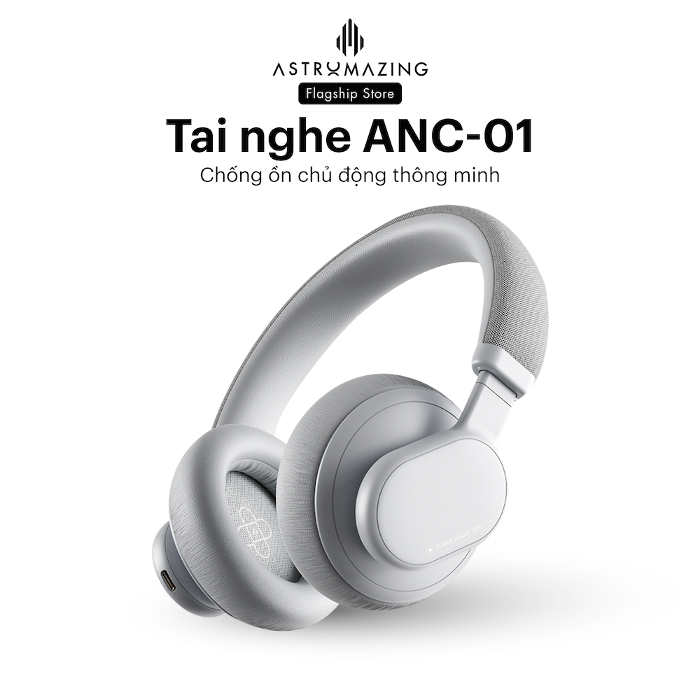 Tai nghe chống ồn chủ động Bluetooth Fingertime ANC-01