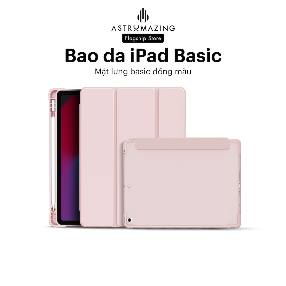 Bao da iPad AstroMazing Basic1 chống sốc 4 góc, có khay bút