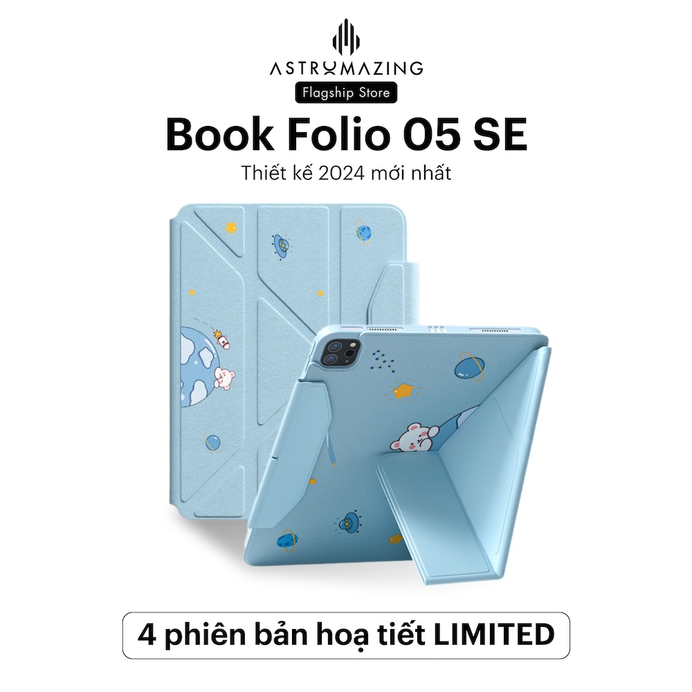 Bao da iPad AstroMazing Origami Book Folio 05 SE in hoạ tiết