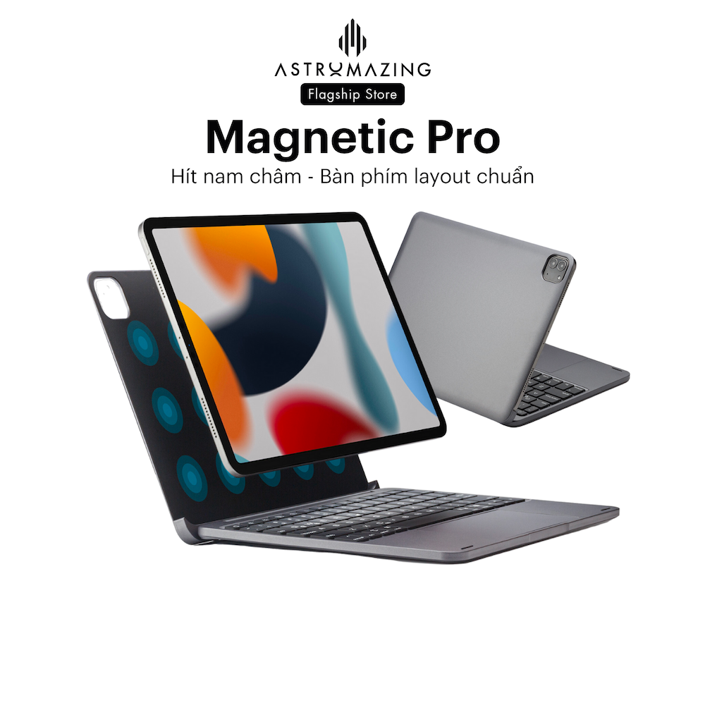 Ốp iPad kèm bàn phím AstroMazing Magnetic Keyboard Pro