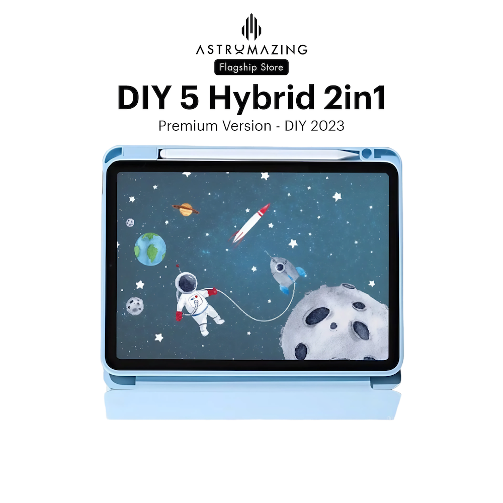 Ốp lưng iPad AstroMazing DIY5 2in1 nắp cover nam châm tháo rời