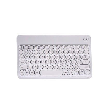 Bàn phím không dây bluetooth 2.0 thiết kế phím tròn Retro