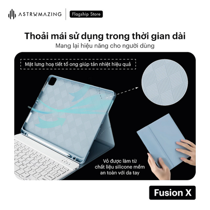 Bao da bàn phím iPad AstroMazing Fusion Basic X Keyboard