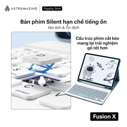 Bao da bàn phím iPad AstroMazing Fusion Basic X Keyboard