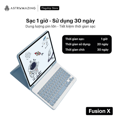 Bao da bàn phím iPad AstroMazing Fusion Basic X Keyboard
