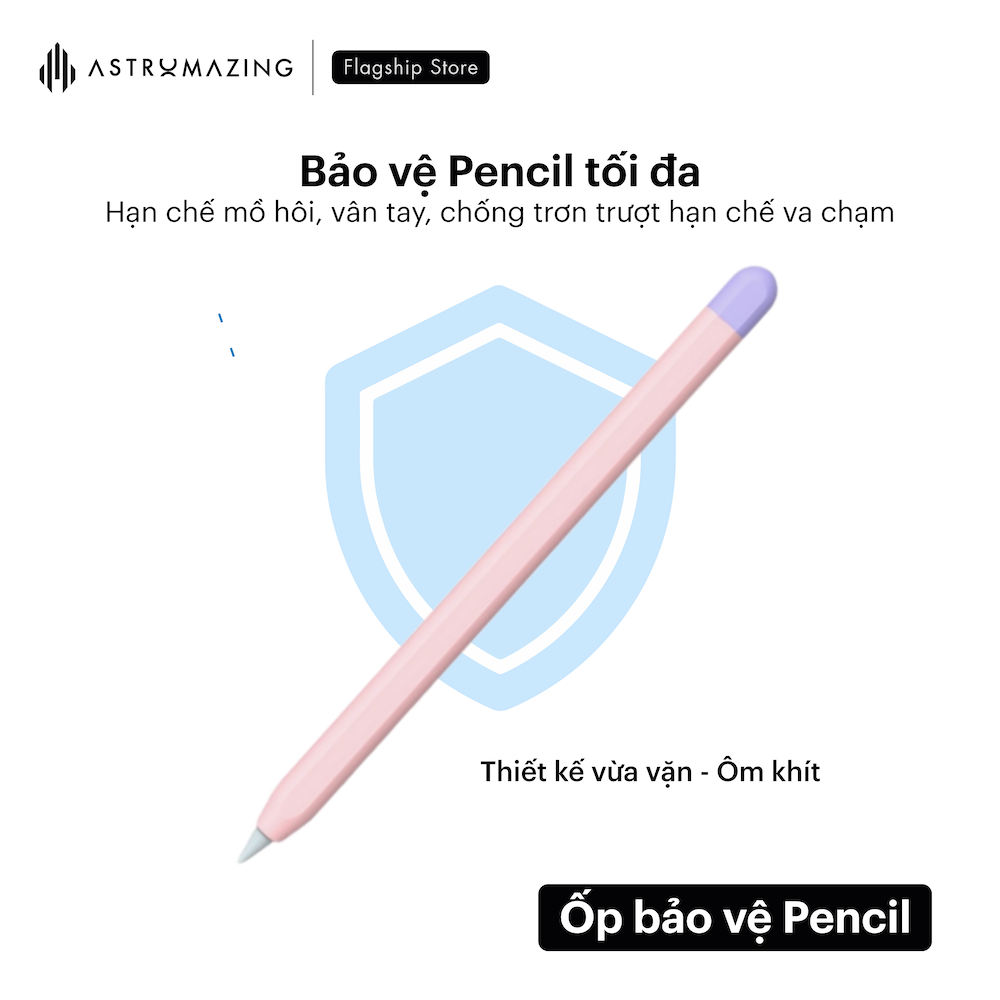 Ốp bút cảm ứng Apple Pencil 1 / 2 và Pencil Pro Pencase Basic