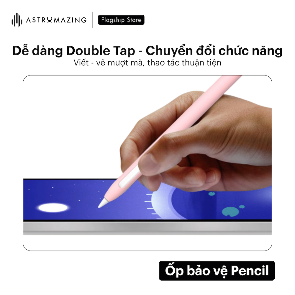 Ốp bút cảm ứng Apple Pencil 1 / 2 và Pencil Pro Pencase Basic