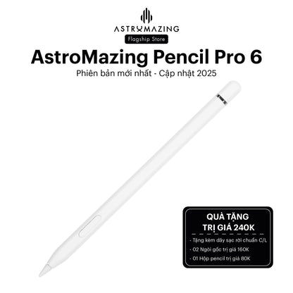 Bút cảm ứng iPad Pencil Pro 6 cho Air 4/5/6/7, Mini 6/7, Gen 10/11