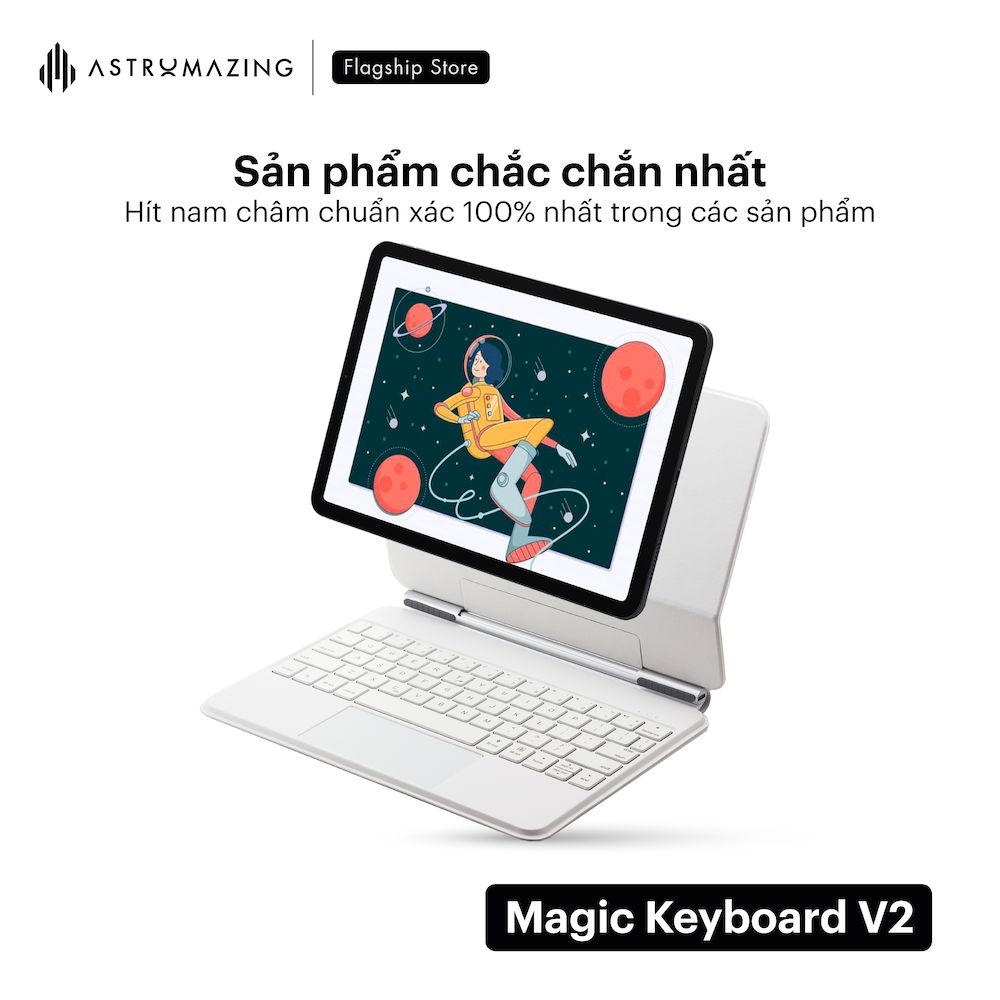 Bao da bàn phím iPad AstroMazing Magic Keyboard V2