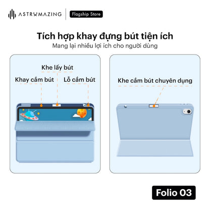 Bao da iPad AstroMazing Folio 03 nâng cấp 3 lớp chống sốc