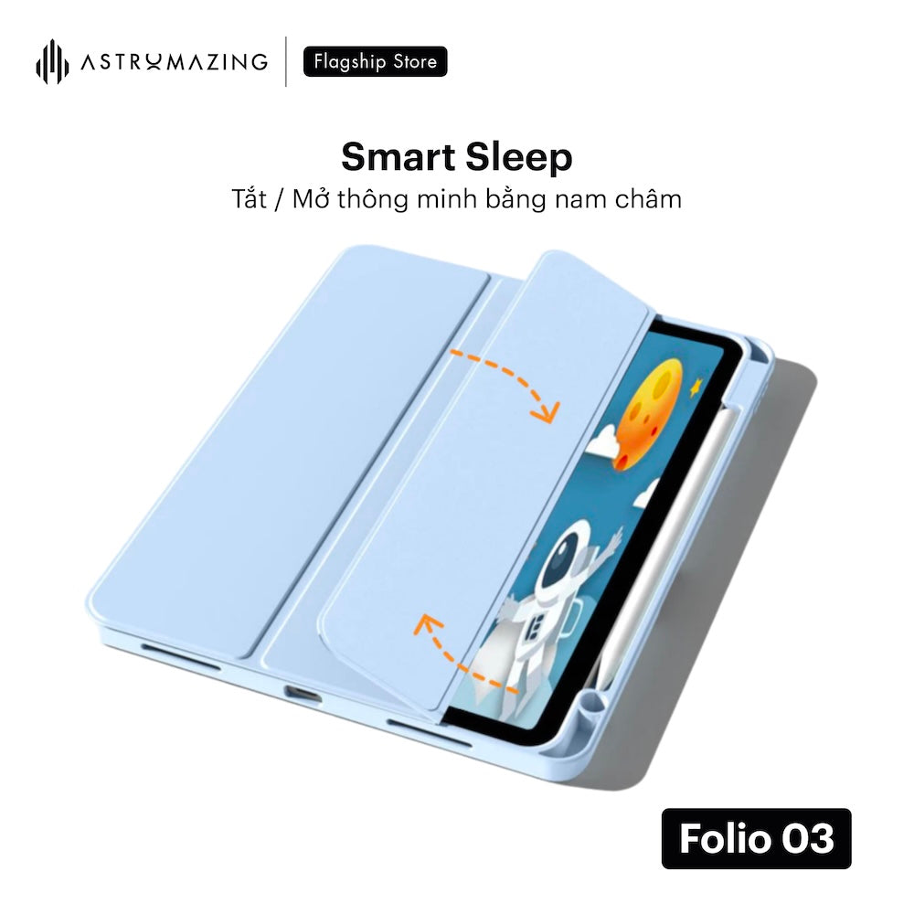 Bao da iPad AstroMazing Folio 03 nâng cấp 3 lớp chống sốc