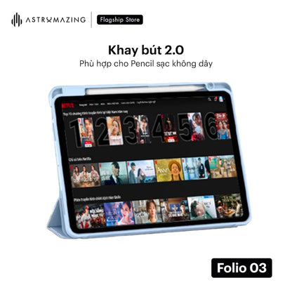 Bao da iPad AstroMazing Folio 03 nâng cấp 3 lớp chống sốc