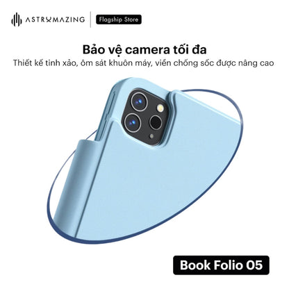 Bao da iPad Book Folio 05 Origami tích hợp nắp bảo vệ pencil