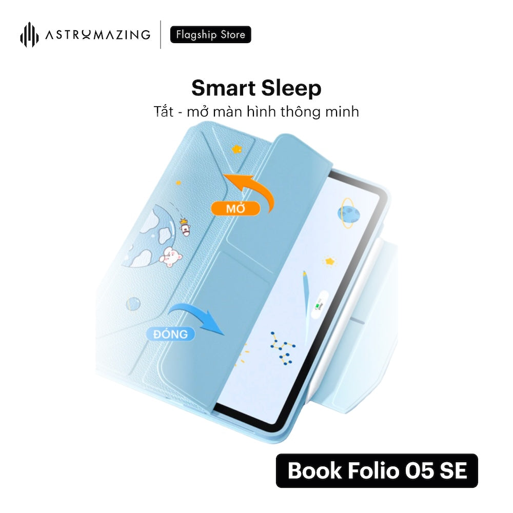 Bao da iPad AstroMazing Origami Book Folio 05 SE in hoạ tiết