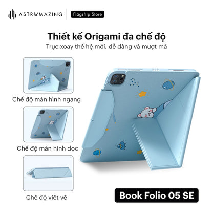 Bao da iPad AstroMazing Origami Book Folio 05 SE in hoạ tiết