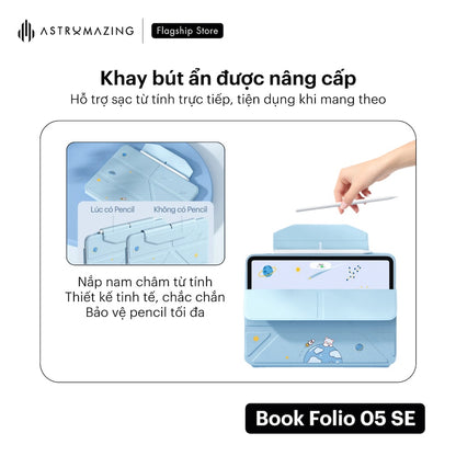 Bao da iPad AstroMazing Origami Book Folio 05 SE in hoạ tiết