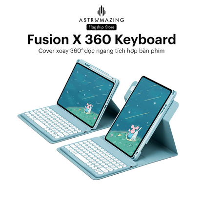 Bao da iPad kèm bàn phím AstroMazing Fusion X 360
