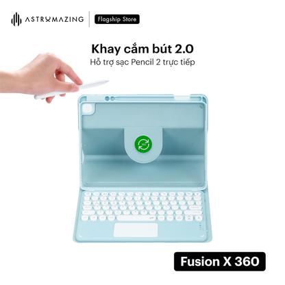 Bao da iPad kèm bàn phím AstroMazing Fusion X 360
