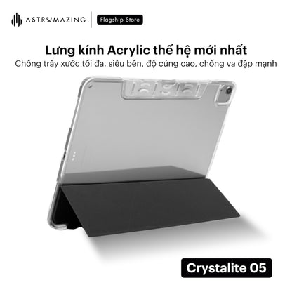 Ốp lưng iPad Crystalite 05 Origami đa nếp gấp đa góc nhìn