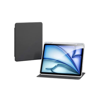 Bao da iPad giá đỡ xoay 360 Crystalite 07 ốp viền trong suốt
