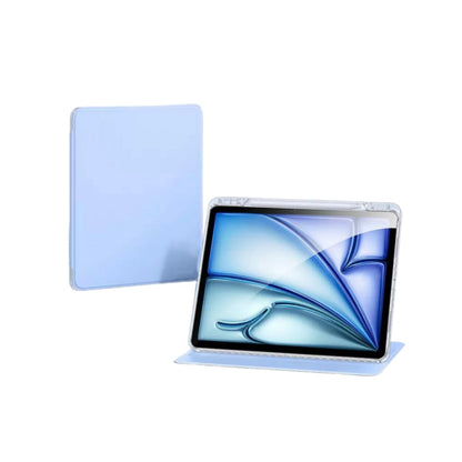 Bao da iPad giá đỡ xoay 360 Crystalite 07 ốp viền trong suốt