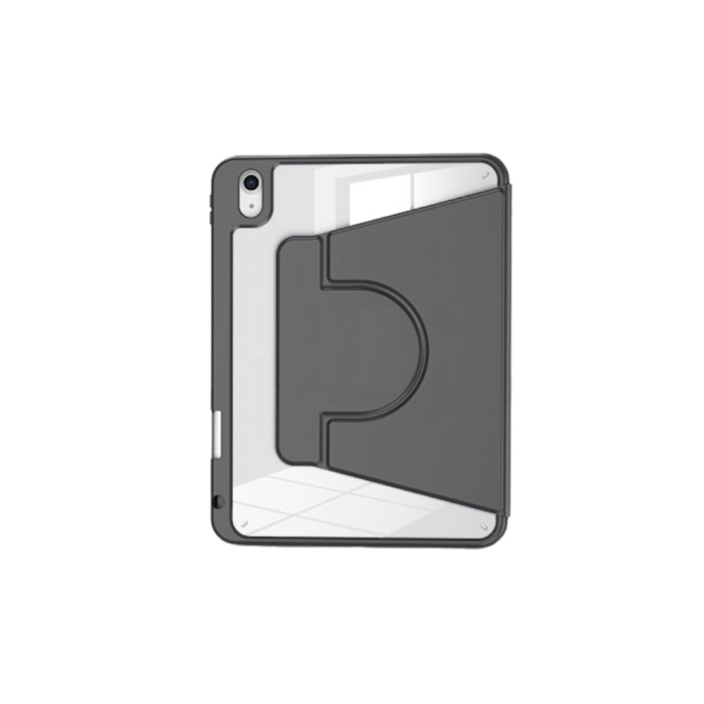 Bao da iPad DIY04 xoay 360, tháo rời nam châm, có khay bút