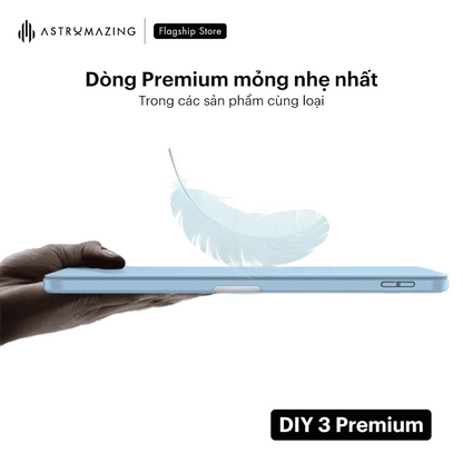 Ốp lưng iPad xoay 360 AstroMazing DIY3 viền khay bút chống sốc