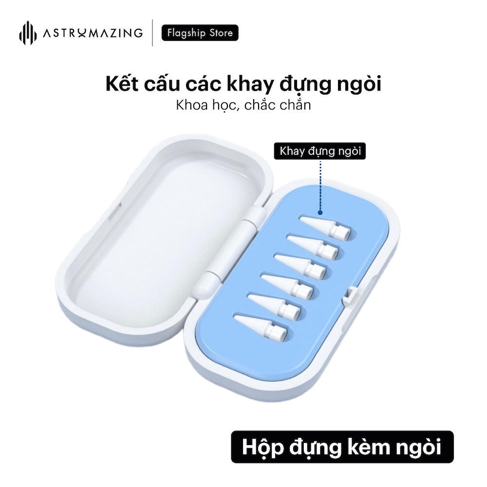 Combo ngòi thay thế bút cảm ứng Apple Pencil/ Astro Pencil Pro