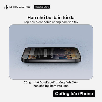 Kính cường lực iPhone 16 UNIQ Optix Clear/ Optix Privacy
