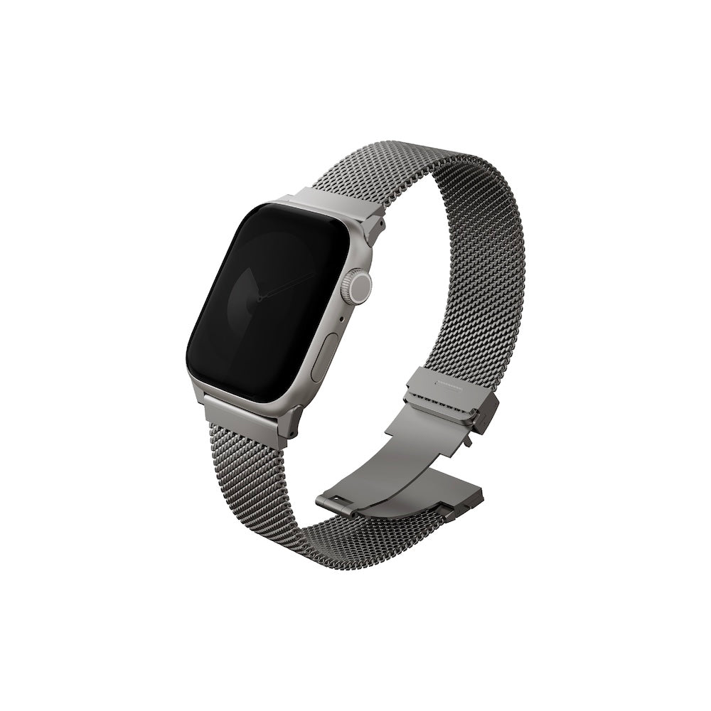 Dây đồng hồ Apple Watch UNIQ Dante Pro lưới thép Milanese