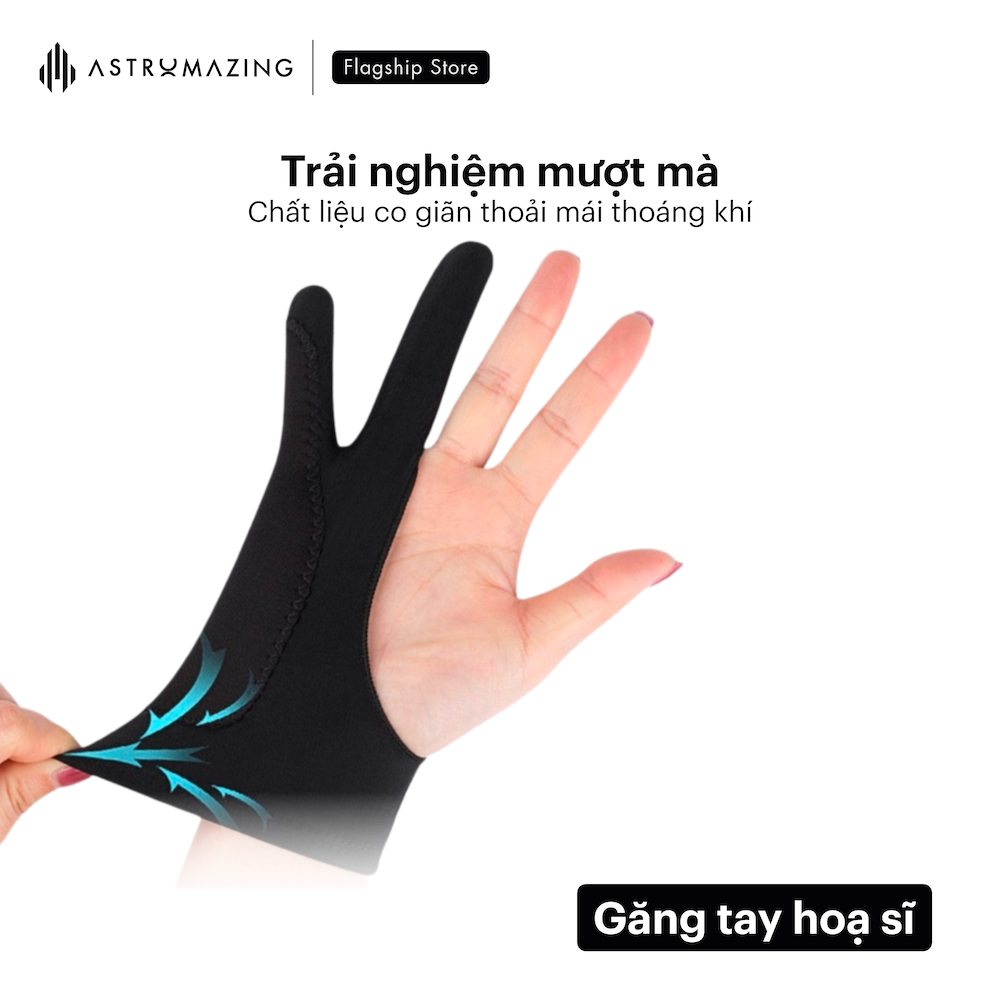 Găng tay hoạ sĩ hỗ trợ vẽ trên iPad chống chạm nhầm