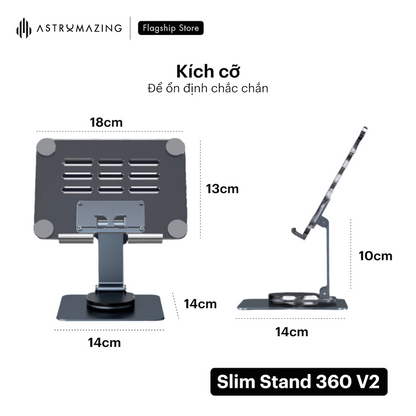 Giá đỡ iPad Metal Acrylic Stand V2 có thể gấp gọn