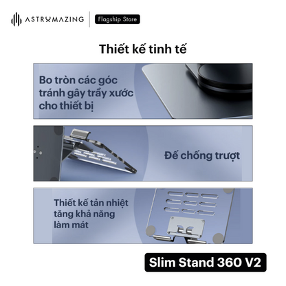 Giá đỡ iPad Metal Acrylic Stand V2 có thể gấp gọn