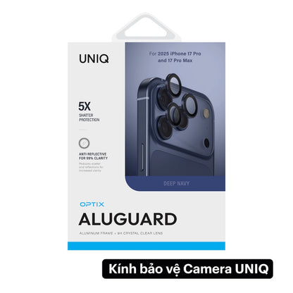 Cường lực bảo vệ camera UNIQ Optix ALUGUARD iPhone 17