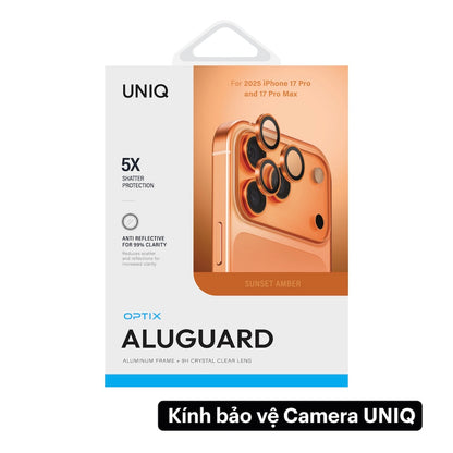 Cường lực bảo vệ camera UNIQ Optix ALUGUARD iPhone 17