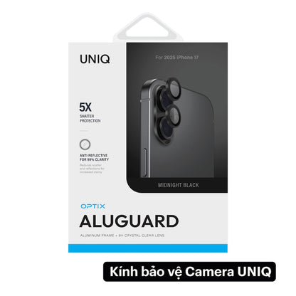 Cường lực bảo vệ camera UNIQ Optix ALUGUARD iPhone 17