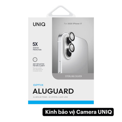 Cường lực bảo vệ camera UNIQ Optix ALUGUARD iPhone 17
