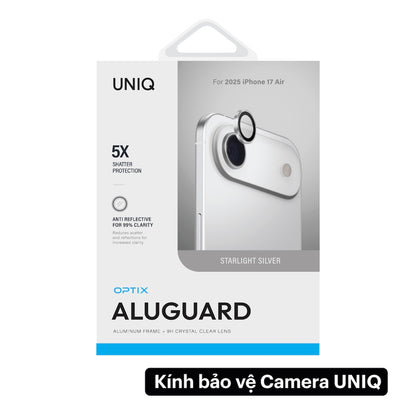 Cường lực bảo vệ camera UNIQ Optix ALUGUARD iPhone 17
