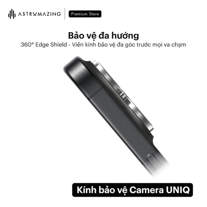 Kính cường lực bảo vệ camera UNIQ Optix CLEARSHIELD iPhone 17
