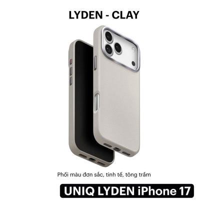 Ốp lưng da Verda™ UNIQ LYDEN/ LYDEN DS iPhone 17