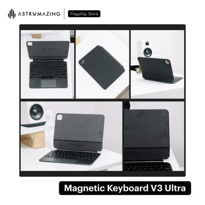 Bao da bàn phím iPad Magic Keyboard V3 Ultra kết nối Smart Connector
