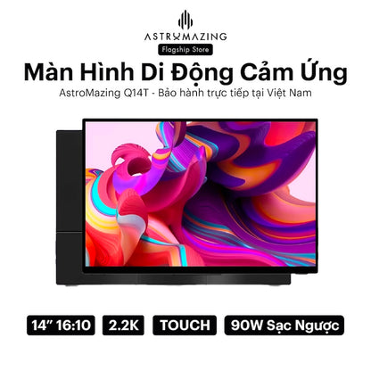Màn Hình Di Động Cảm Ứng Q14T AstroMazinq x WEICHENSI Siêu Mỏng 14inch 2k2