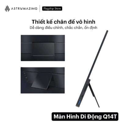 Màn Hình Di Động Cảm Ứng Q14T AstroMazinq x WEICHENSI Siêu Mỏng 14inch 2k2