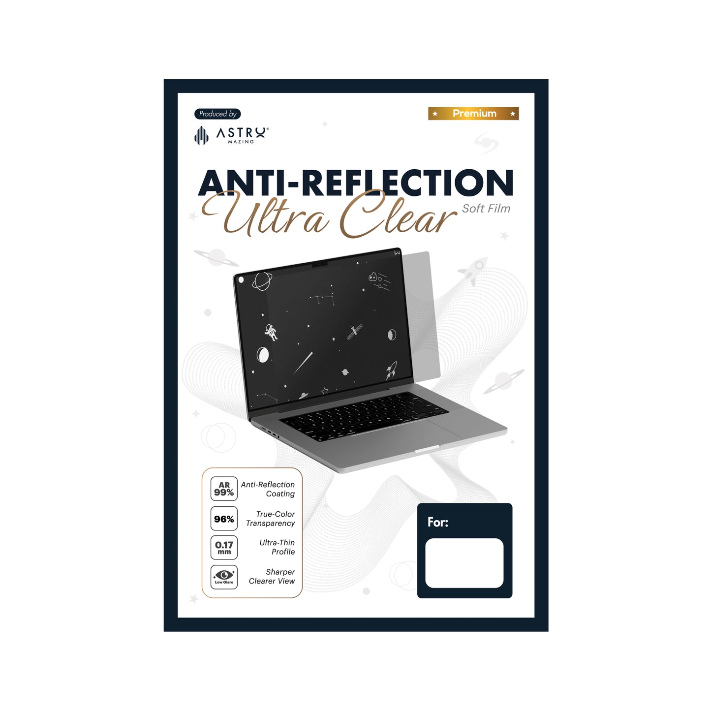 Miếng dán màn hình AR chống phản chiếu cho Macbook