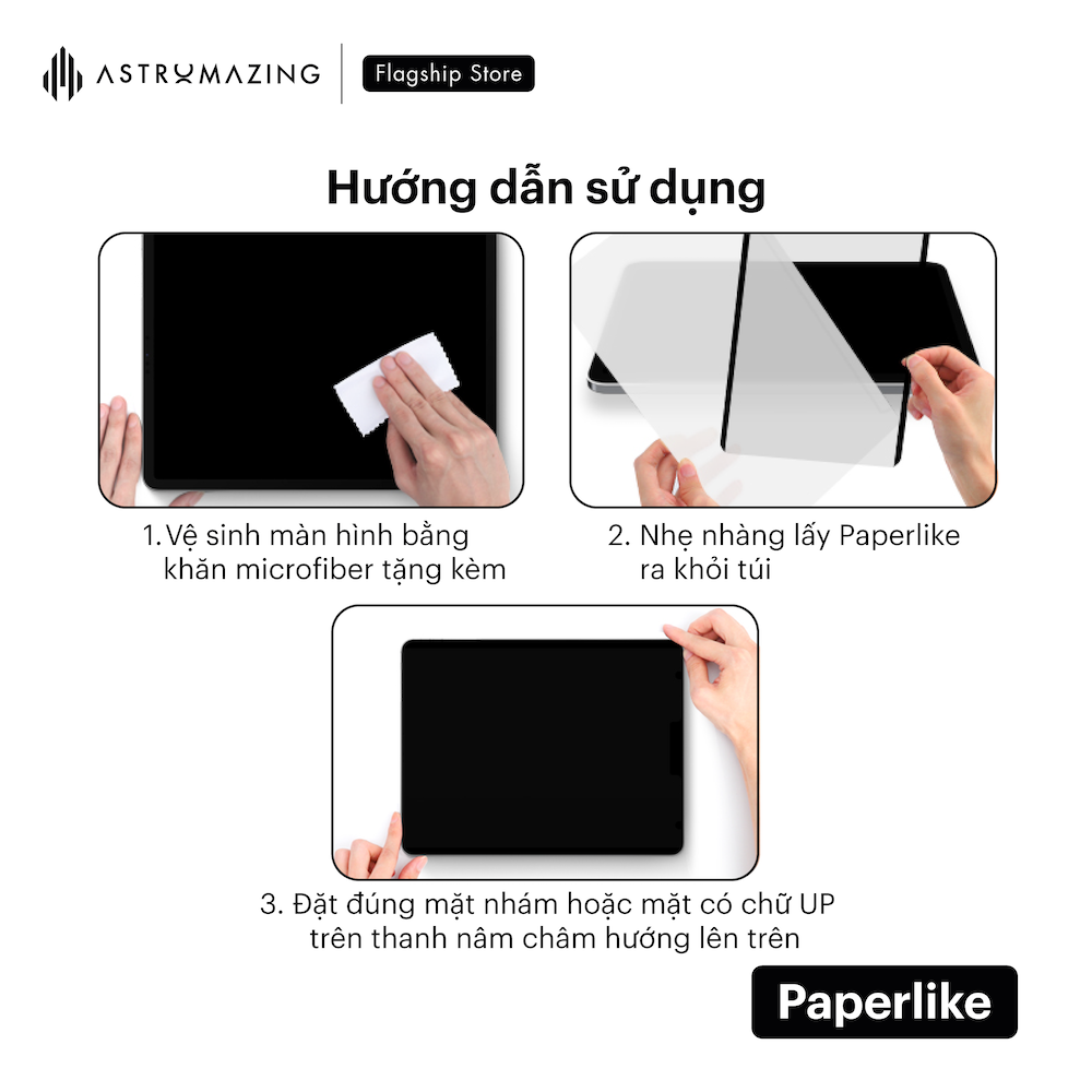 Miếng dán iPad AstroMazing PaperLike nam châm