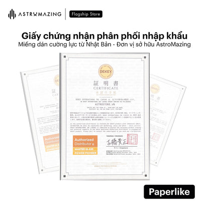Miếng dán màn hình iPad AstroMazing PaperLike Hồng